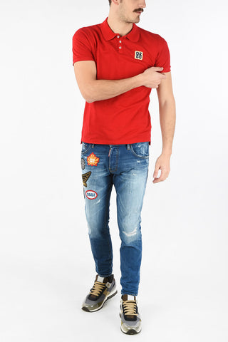 3 Button NEW CLASSIC FIT Polo with Embroidery Logo