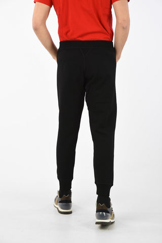 ICON Logo-Print Brushed Cotton DEAN FIT Jogger Pants
