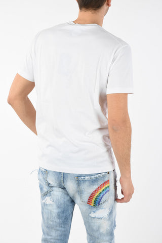 Rainbow Twins-Print COOL FIT T-shirt