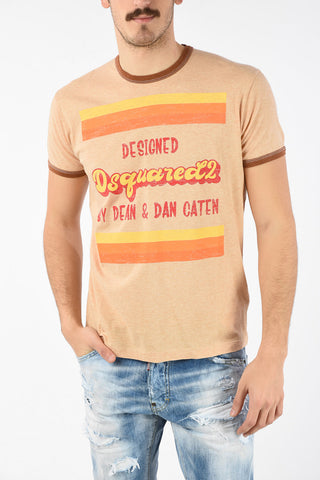 Printed FAT DAN FIT T-shirt