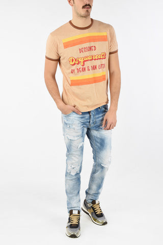 Printed FAT DAN FIT T-shirt
