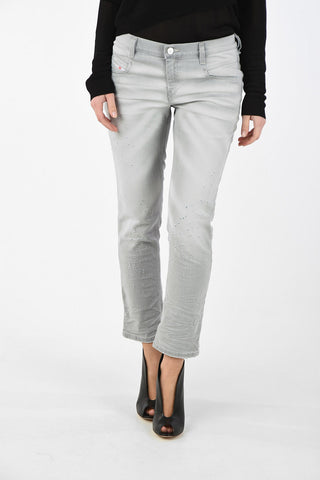 Low-Waist Vintage Effect BELTHY-ANKLE Jeans L32