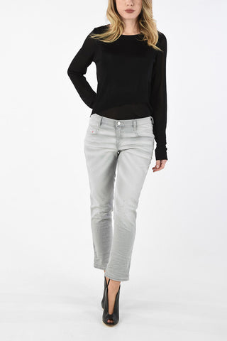 Low-Waist Vintage Effect BELTHY-ANKLE Jeans L32