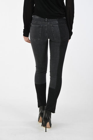 Low-Waist Two-Tone D-RAMY-SP Skinny Fit Jeans L32