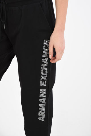 ARMANI EXCHANGE Jogger Pants with Elastic Ankle Band