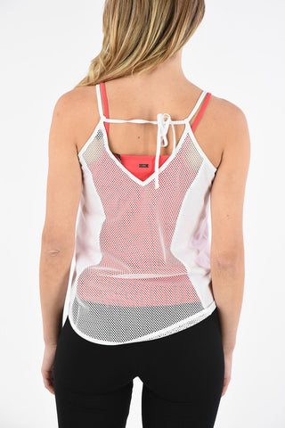 ARMANI EXCHANGE Openwork Tank Top