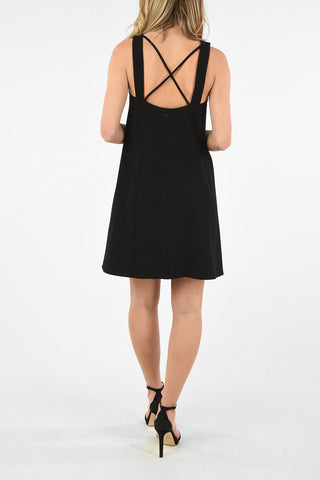 ARMANI EXCHANGE Cross Back Dress