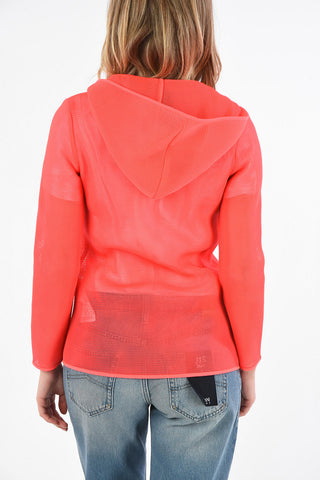 ARMANI EXCHANGE Giubbotto con Interno Openwork e Cappuccio