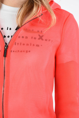 ARMANI EXCHANGE Giubbotto con Interno Openwork e Cappuccio