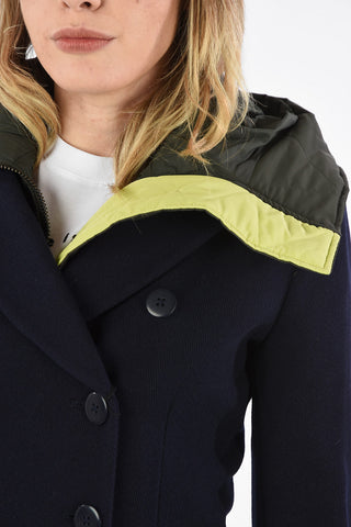 ARMANI EXCHANGE Double Breasted Blazer with Padded Inner