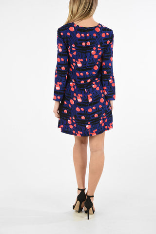 ARMANI EXCHANGE abstract print Flared Dress