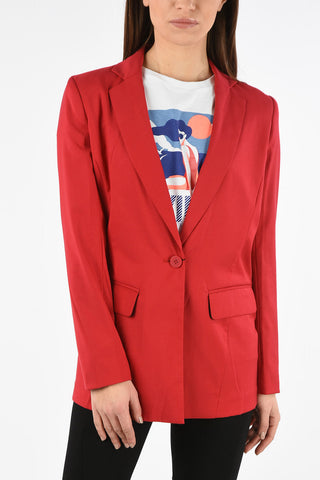 ARMANI EXCHANGE Center Vent 1 Button Blazer