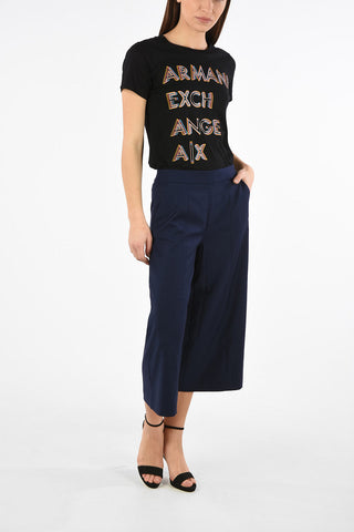 ARMANI EXCHANGE Side Zip Closure Gaucho Pants
