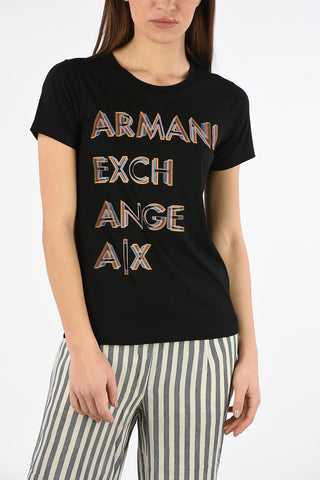 ARMANI EXCHANGE Logo-Print Jersey T-shirt