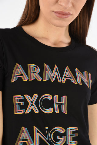 ARMANI EXCHANGE Logo-Print Jersey T-shirt