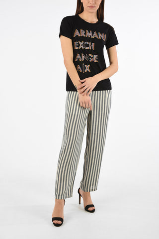 ARMANI EXCHANGE Logo-Print Jersey T-shirt