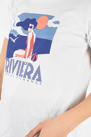 ARMANI EXCHANGE Riviera-Print T-shirt