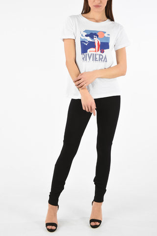 ARMANI EXCHANGE Riviera-Print T-shirt