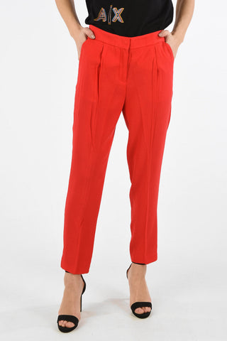 ARMANI EXCHANGE Pantalone a una Pince con Spacco alla Caviglia