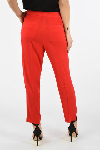 ARMANI EXCHANGE Pantalone a una Pince con Spacco alla Caviglia