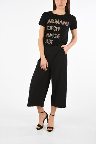 ARMANI EXCHANGE Side Zip Closure Gaucho Pants