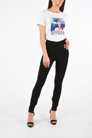 ARMANI EXCHANGE Slim Fit Pants with Ankle Zip