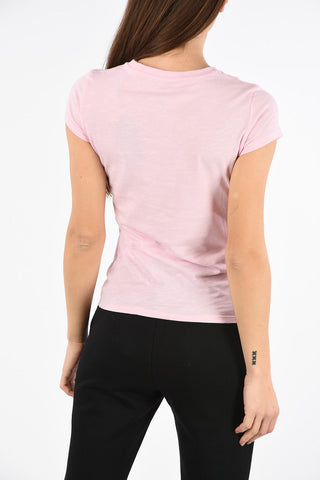 ARMANI EXCHANGE Glitter Logo-Print Jersey T-shirt