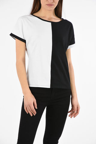 ARMANI EXCHANGE Two-Tone Jersey T-shirt