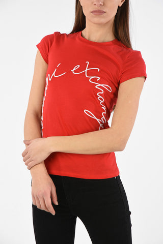 ARMANI EXCHANGE Logo-Embroidery T-shirt