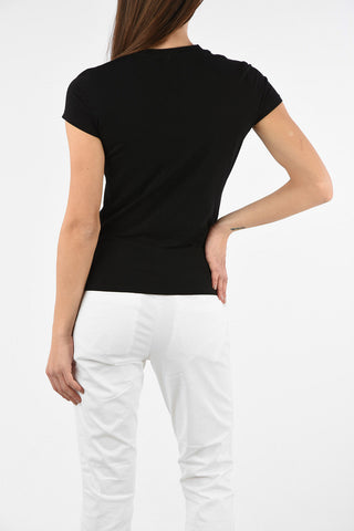 ARMANI EXCHANGE V-Neck T-shirt with Sequin