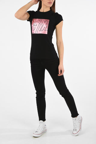 ARMANI EXCHANGE Jersey T-shirt with Print