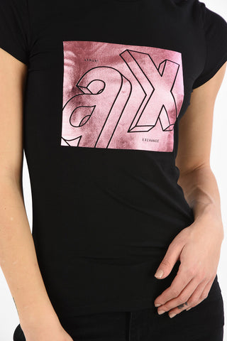ARMANI EXCHANGE Jersey T-shirt with Print