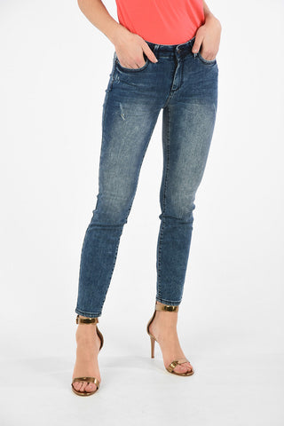 ARMANI EXCHANGE Jeans Skinny Fit J05 Cropped Vita Regolare