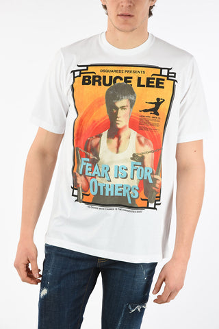 Bruce Lee Print SLOUCH FIT T-shirt