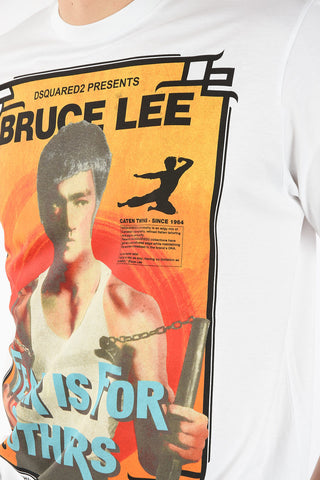Bruce Lee Print SLOUCH FIT T-shirt