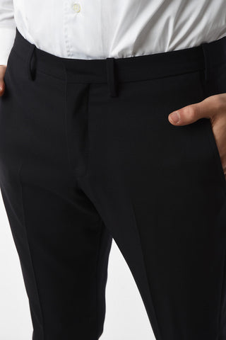 Two Button Slim Fit Suit with Peaked Lapel