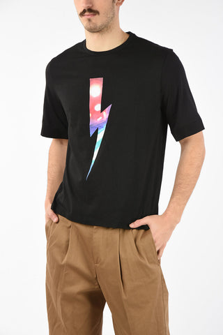 Loose Fit CITY LIGHTS THUNDERBOLT T-shirt