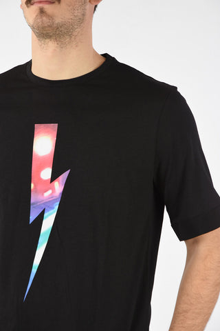 Loose Fit CITY LIGHTS THUNDERBOLT T-shirt