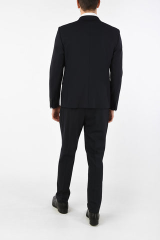 Two Button Slim Fit Suit with Notch Lapel