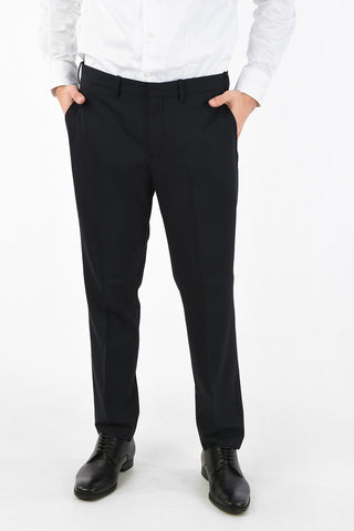 Two Button Slim Fit Suit with Notch Lapel