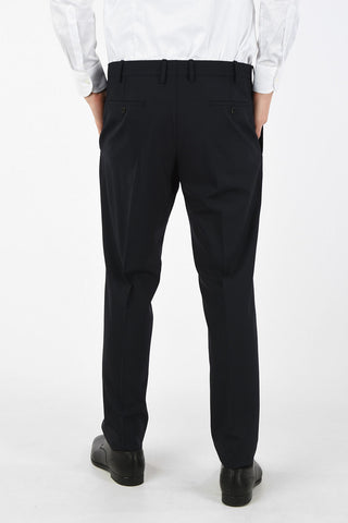 Two Button Slim Fit Suit with Notch Lapel