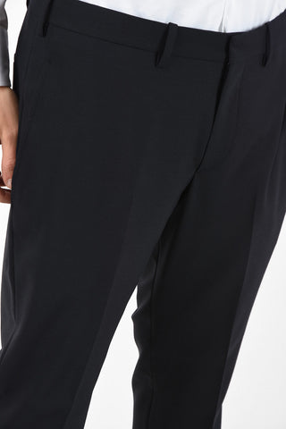 Two Button Slim Fit Suit with Notch Lapel