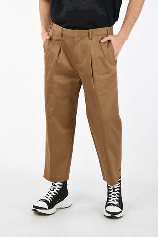 Double Pleated Wide Leg Pants