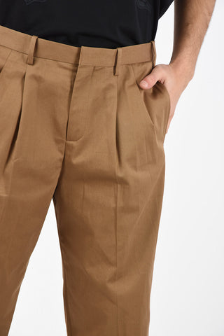 Double Pleated Wide Leg Pants