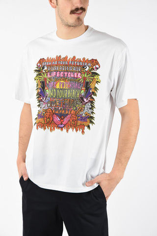 Printed FIND YOUR BEACH Easy Fit T-Shirt