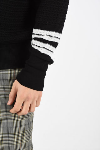 Maglia MINIMALIST Crochet Blouson Fit  