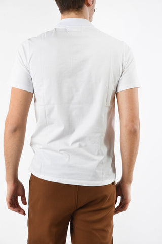 Cotton MONOGRAM BADGE Slim Fit Polo
