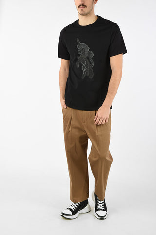 Slim Fit UNICORN Crew Neck T-Shirt