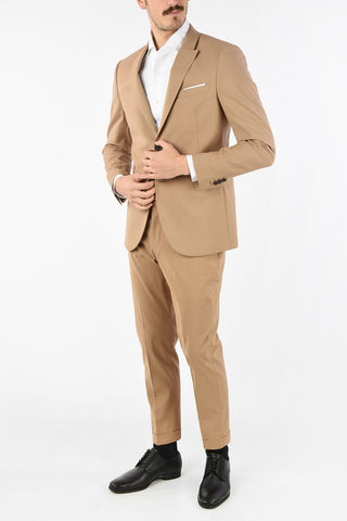 Completo 2 Bottoni Slim Fit Con Tasche con Aletta