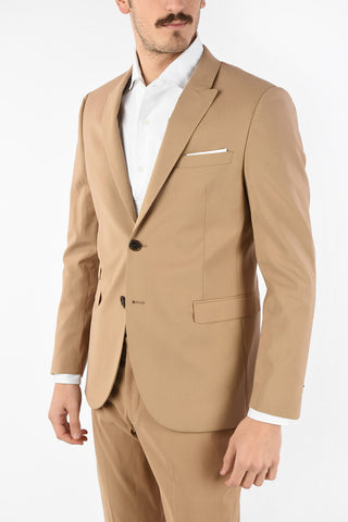 Completo 2 Bottoni Slim Fit Con Tasche con Aletta